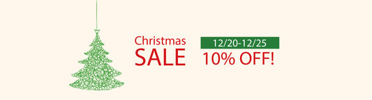 Christmas SALE 10%off!