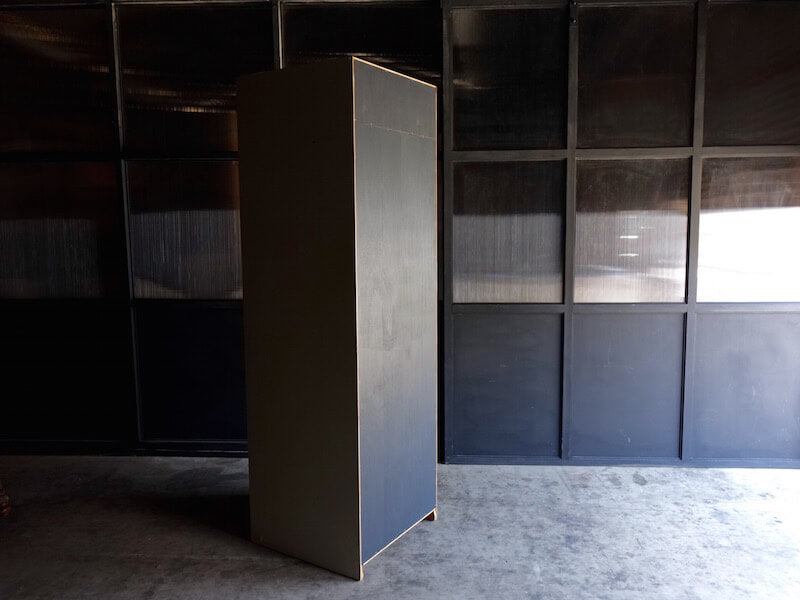 Vintage Gray Door Wardrobe