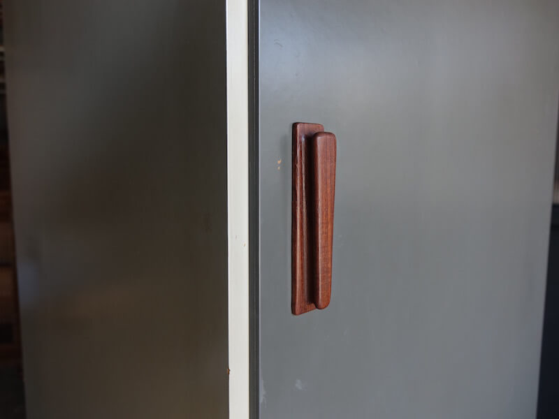 Vintage Gray Door Wardrobe