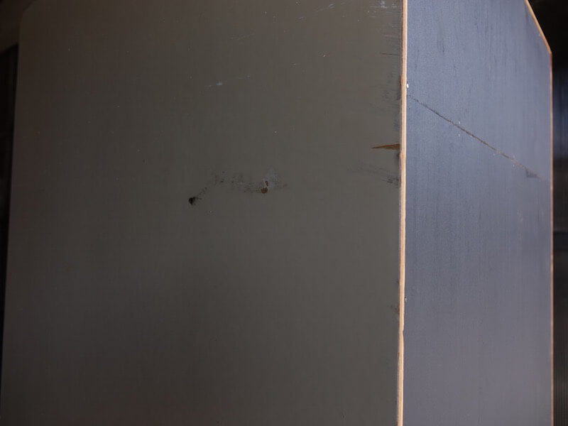 Vintage Gray Door Wardrobe