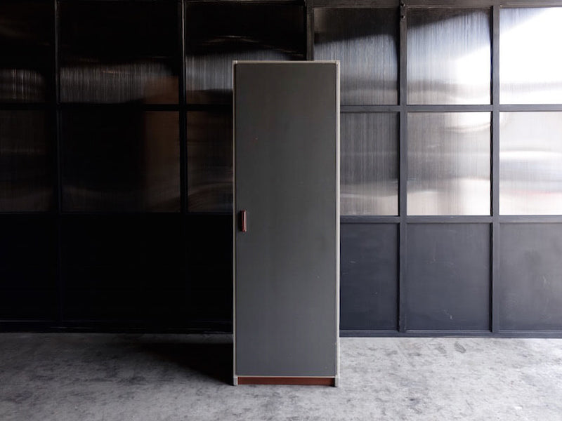 Vintage Gray Door Wardrobe