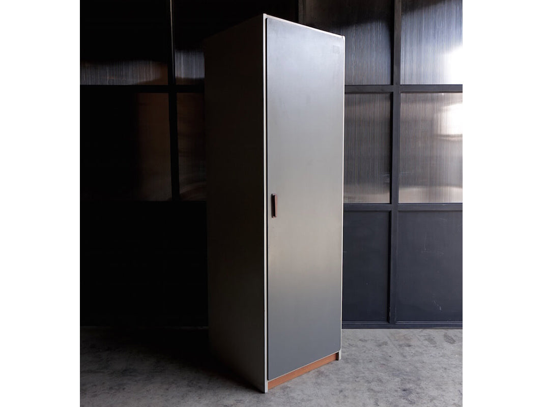 Vintage Gray Door Wardrobe