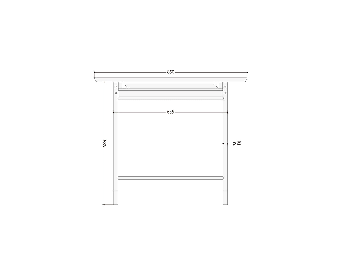 Model.25 Dining Table